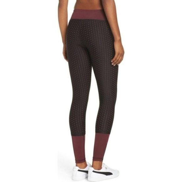 Puma Luxe Mesh Leggings Black - Picture 3 of 7
